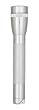 2 Cell 2 AA LED Silver