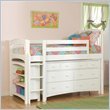 Bolton Furniture Windsor Low Loft Essex Set in White Finish