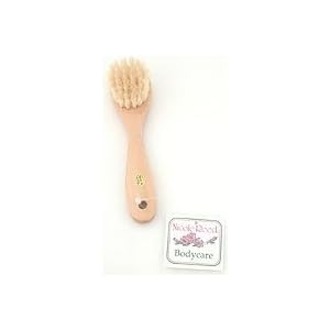 New England/Earthline - Face Brush Natural Bristle Wood Hand - Skincare & Spa Products