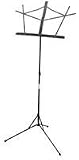 On-Stage Folding Music Stand, Black