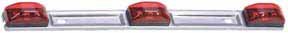 Wesbar Light Bar LED with Red Lens