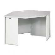 HON COMPANY 38000 Series Corner Unit, 24w x 42d x 29-1/2h, Gray Patterned/Light Gray