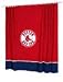 Boston Red Sox MVP Microsuede Shower Curtain