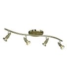 IMAGE OF Artcraft AC5834BN Shuttle 4 Light Track-Rail Lighting Kit in Brushed Nickel