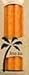 Candle 9 Inch Palm Taper Orange 4 x 9 Candles