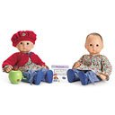 Bitty Baby 2-in-1 Green Apple Outfit (American Girl Bitty Baby / Bitty Twins)