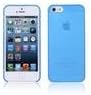 Transparent Clear 0.3mm Ultra Thin Case Backcover for Iphone 6(4.7")(blue)