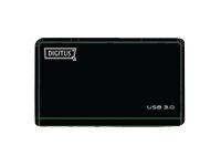 DIGITUS USB3.0 Hub 4-port 4xUSB A/Buchse inkl. Netzteil 5V,4A und Anschlusskabel 1,2m Win7 Preisvergleich