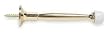 Battalion 1RCR3 Door Stop, Rigid, Brass, 4 In L
