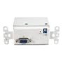 StarTech.com STUTPTXWAL VGA Wall Plate Video Extender Transmitter over Cat 5