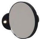 Zadro Lighted Magnification Spot Mirror with Bracket Suction Cups, 10X-5X