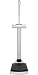 Collapsible telescopic measuring rod for seca column scales
