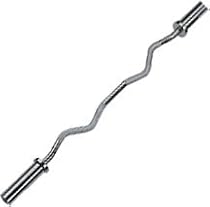 Bodymax Chrome Olympic E-Z Curl Bar