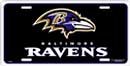 NFL License Plate - Baltimore Ravens