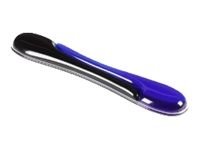 Kensington Duo Gel Wristrest Wave - Keyboard wrist rest - black, blue