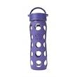 16 Oz Lifefactory Glass Bottle (Purple)
