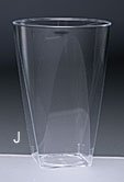 10oz. Square Bottom Party Plastic Tumblers 20ct.
