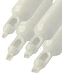 10 x Sterile Disposable 9 Flat Tip Lexan Tattoo Tubes 1/2" Grip