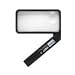 SPR01877 - Rectangular Magnifier, 2X Main W/4X Bifocal, 2x4, Black