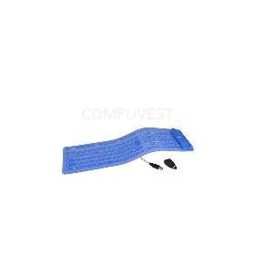 Click here to buy 111-Key USB PS 2 Flexible Roll-Up Silicone Illuminated Keyboard (Blue).