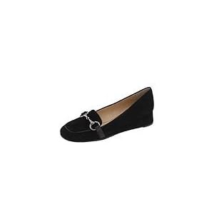 Buy Prari Caitlin | Ladies Slip-on Dress Shoes Black Suede by Prari