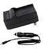 Kodak SLICE EasyShare M590 M23 LS755 Battery Charger Kit fits KLIC-7000 (Home/Travel Charger & Car Charger)