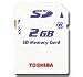 TOSHIBA SDカード2GB SD-B002GT6