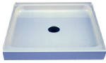 36 WHT Shower Base