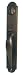Emtek 3022 Flat Black Topeka Mortise Topeka Mortise Dummy Entryset