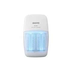 Sanyo MQN09 eneloop Ladeger�t inkl. 4x AA Akkus