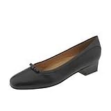 Trotters Darcy | Ladies 1-2 inch heel Shoes Black Black Patent Leather by Trotters