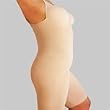 Body Wrap Seamless Plus Size Underwire Bodysuit with Long Legs