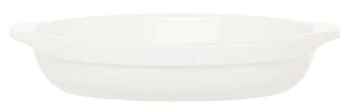 Emile Henry 1/2-Quart Oval Gratin, Nougat