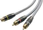 AXIS 83304 Stereo Audio/S-Video Cables (4 m)