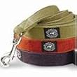 Planet Dog 5' Natural Hemp Leash with Fleece Handle, Orange