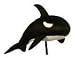 Cool Orca Whale Antenna Ball Topper