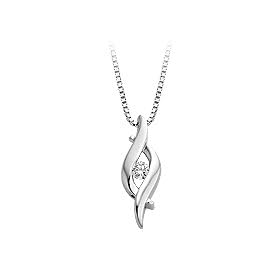 One LoveTM Fashion Pendant in Sterling Silver by 