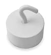 Industrial Grade 3DXZ4 Magnetic Hook, Neodymium, White, 61 Lb