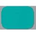 Hoffmaster 309001 Linenized Bond Placemat, 14" Length x 9-3/4" Width, Tiffany Cut, Teal (Case of 1000)