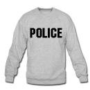 POLICE - Law Enforcement Gear - Light Grey Sweatshirt