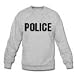 POLICE - Law Enforcement Gear - Light Grey Sweatshirt