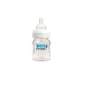 Born Free Baby Products Wide Neck Glass Bottle