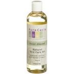AURA CACIA Organics Skin Care Oil Sweet Almond 4 OZ