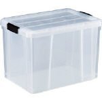 トラスコ中山:TRUSCO クリアライトボックス 47L 透明 TCR-02D 型式:TCR-02D