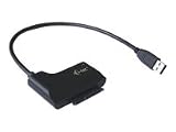 I-Tec USB 3.0 SATA Adapter mit externem Netzteil 220V f&uuml;r 6,4 cm (2,5 Zoll)/8,9 cm (3,5 Zoll) Festplatte/CD/DVD/BluRay