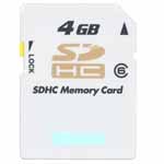 4GB Secure Digital SD Class 6 SDHC Card for Pentax, Canon, Casio, Nikon, Panasonic, FujiFilm digital cameras, PDA's & SatNav (Tomtom, Garmin etc)