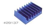 RC18T Blue Alloy Heatsink ESC 29137