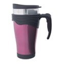 Timolino PCS-46CNR 16 oz. Signature Travel Mug 2.0 Crystal Red