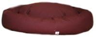 Mammoth Medium Donut Dog Bed Burgundy Canvas