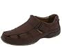 Hush Puppies Bearing | Men's Hook and Loop Shoes Brown Leather
